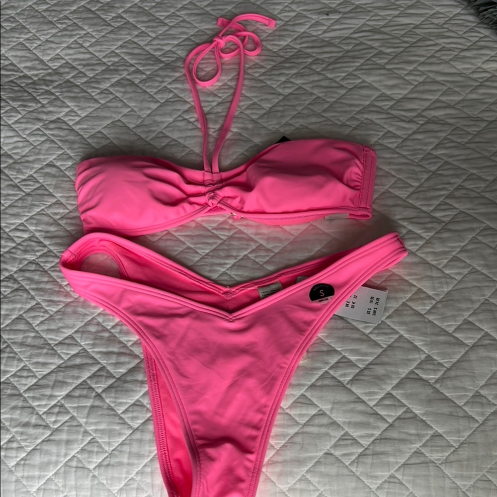 Hollister Pink Bikini Set